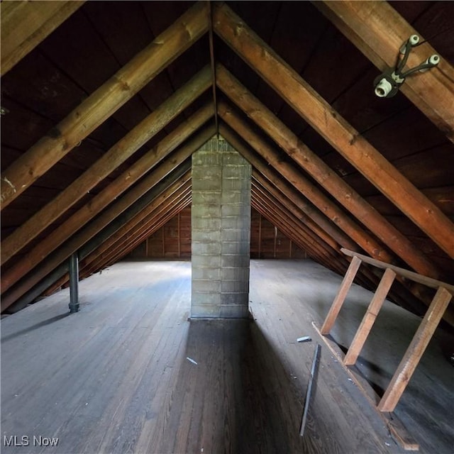 13013 Soika Ave, Cleveland, OH 44120 - view of unfinished attic