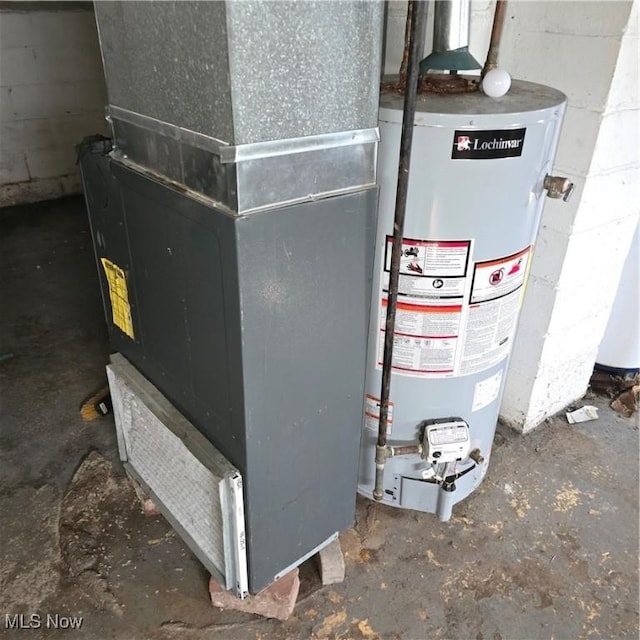 13013 Soika Ave, Cleveland, OH 44120 - utilities featuring gas water heater and heating unit