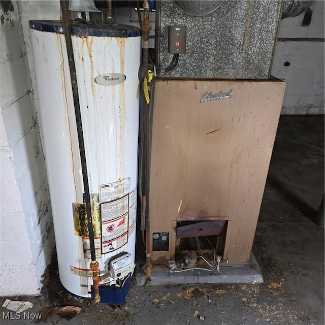 13013 Soika Ave, Cleveland, OH 44120 - utility room featuring water heater