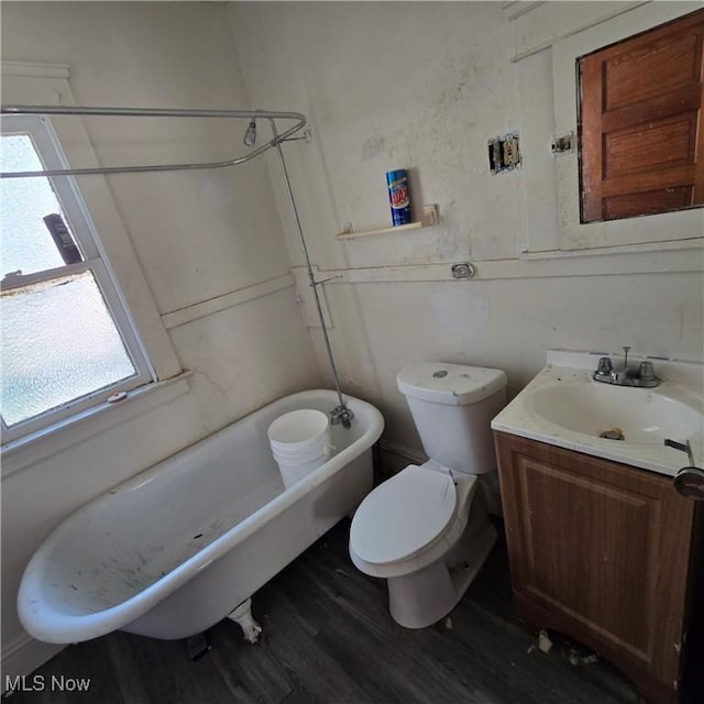 13013 Soika Ave, Cleveland, OH 44120 - full bathroom featuring wood finished floors, vanity, and bathtub / shower combination