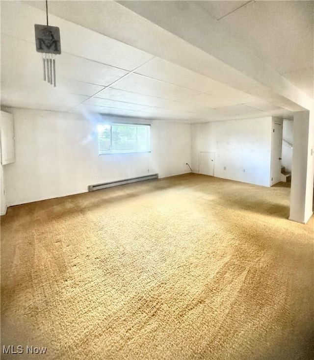 1104 Lantern, East Liverpool, OH 43920 - carpeted empty room featuring baseboard heating