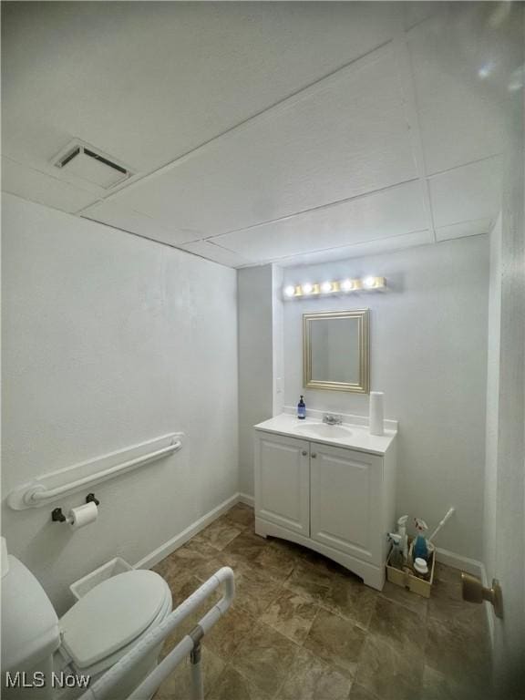 1104 Lantern, East Liverpool, OH 43920 - half bathroom featuring toilet and vanity