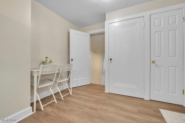 4706 Lansing Dr, North Olmsted, OH 44070 - office with light wood finished floors and baseboards