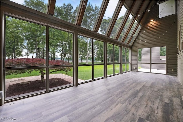 263 E Pne Lake Rd, North Lima, OH 44452 - view of unfurnished sunroom
