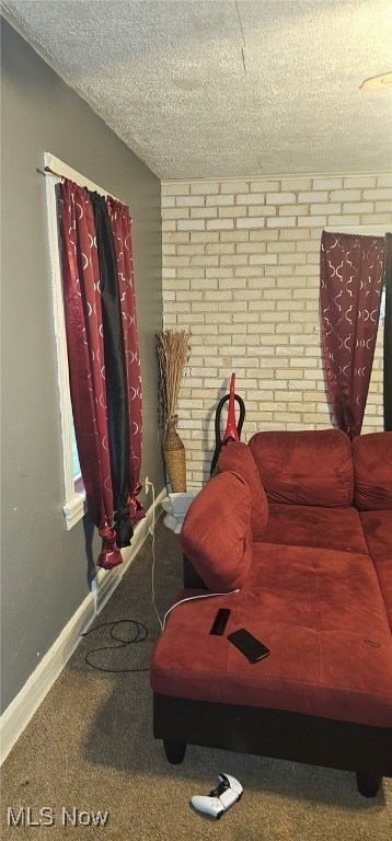 425 N Osborn Ave, Youngstown, OH 44509 - carpeted bedroom featuring a textured ceiling and baseboards