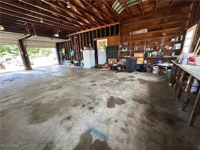 3028 Amsterdam Rd SE, Scio, OH 43988 - garage with a workshop area
