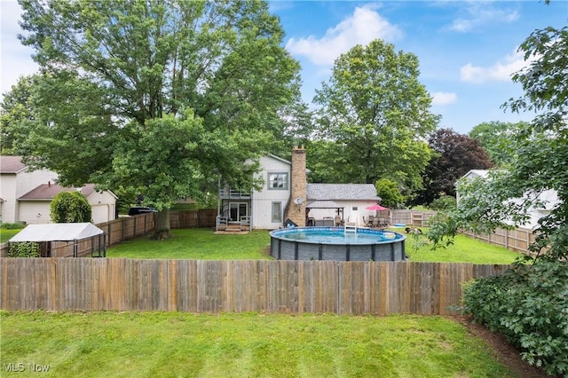 1558 Windcrest St NW, North Canton, OH 44720 - view of fenced backyard