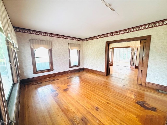 1709 Washington Blvd, Belpre, OH 45714 - spare room with wood finished floors