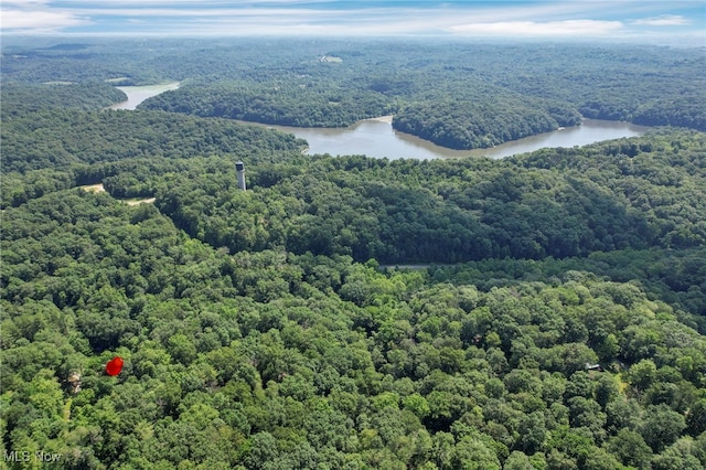 11140 Andrus Dr, Glouster, OH 45732 - drone / aerial view of a heavily wooded area and a nearby body of water