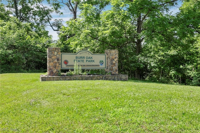 11140 Andrus Dr, Glouster, OH 45732 - community sign with a yard