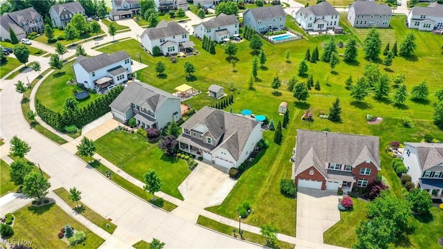 8028 Megan Meadow Dr, Hudson, OH 44236 - aerial perspective of suburban area