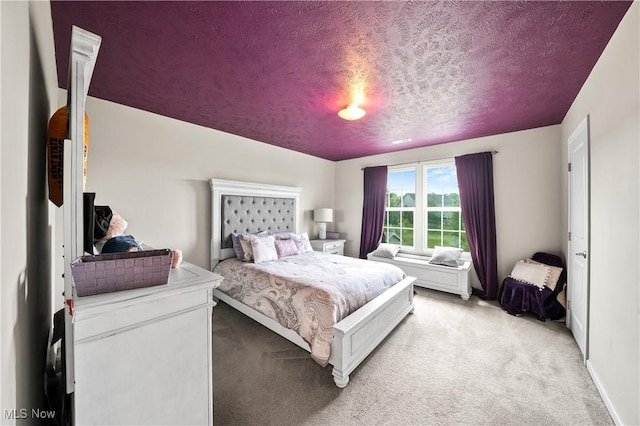 8028 Megan Meadow Dr, Hudson, OH 44236 - carpeted bedroom featuring a textured ceiling and baseboards