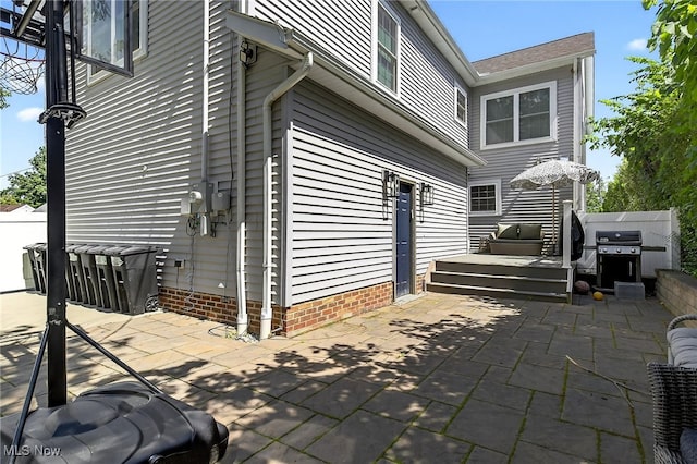 14370 Washington Blvd, University Heights, OH 44118 - view of patio / terrace featuring a grill