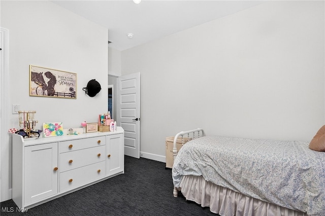 14370 Washington Blvd, University Heights, OH 44118 - bedroom with dark carpet and baseboards
