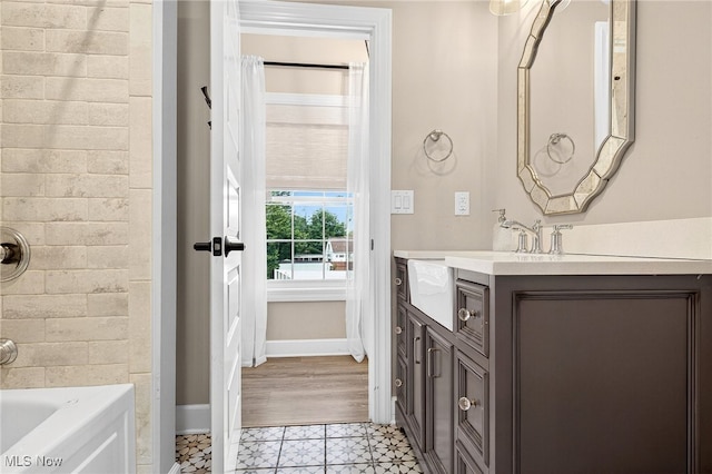 14370 Washington Blvd, University Heights, OH 44118 - full bathroom with vanity and shower / bath combination