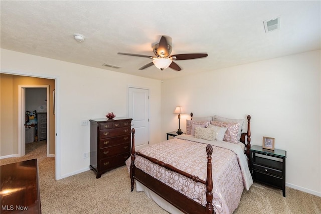 3139 Junior Pkwy, Brunswick, OH 44212 - bedroom featuring light colored carpet and a ceiling fan