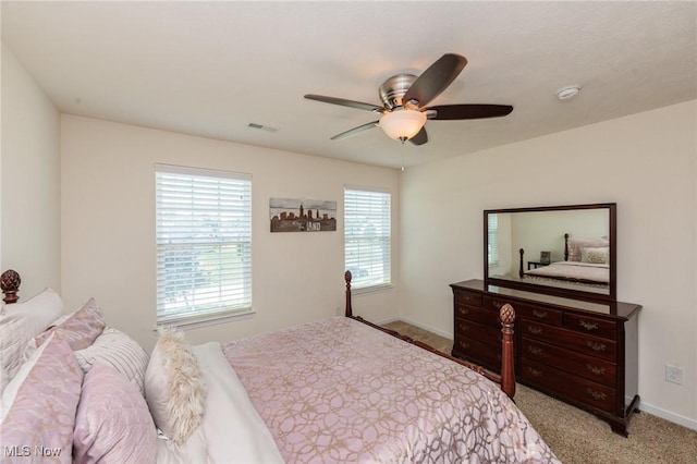 3139 Junior Pkwy, Brunswick, OH 44212 - carpeted bedroom with baseboards and ceiling fan