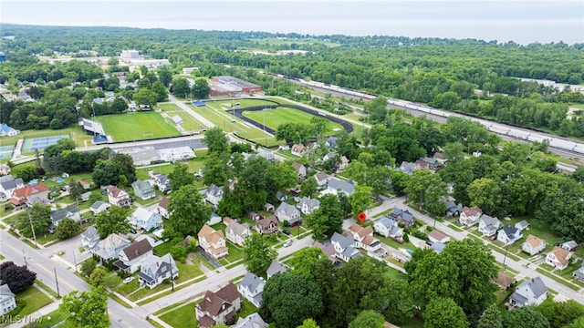 238 Whitney St, Conneaut, OH 44030 - aerial overview of property's location