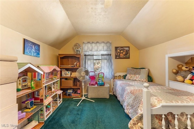 4843 Summer Ln, Brooklyn, OH 44144 - carpeted bedroom with lofted ceiling
