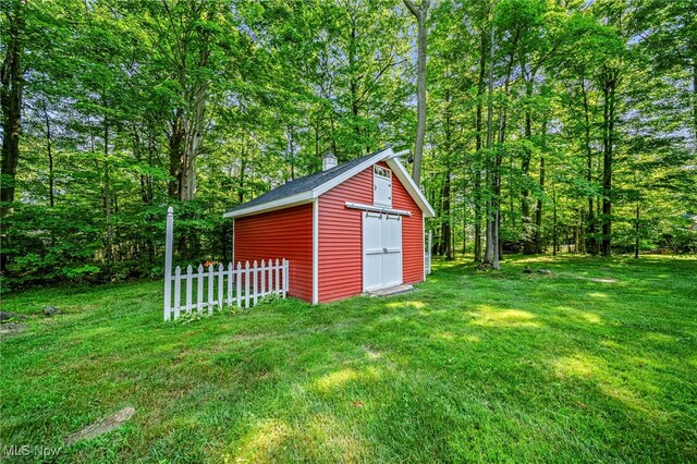 278 Rosewae Ave, Cortland, OH 44410 - view of shed