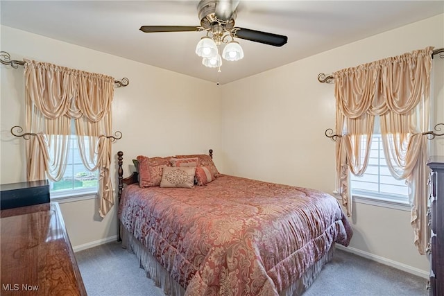 29511 Grand Blvd, Wickliffe, OH 44092 - bedroom with carpet floors and a ceiling fan