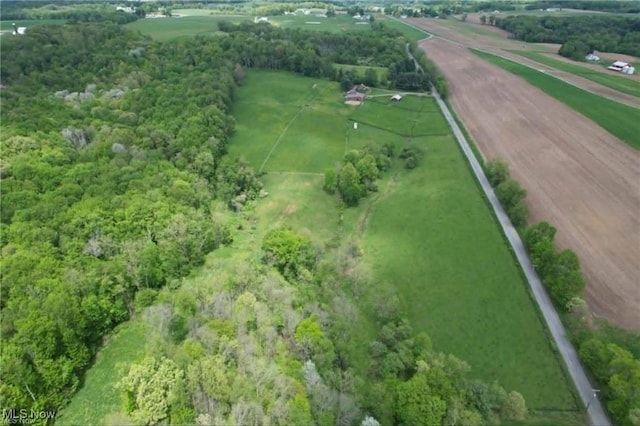 10097 March Rd NE, East Rochester, OH 44625 - aerial view of property's location with rural landscape