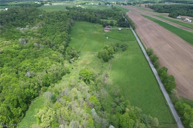 10097 March Rd NE, East Rochester, OH 44625 - aerial overview of property's location with rural landscape
