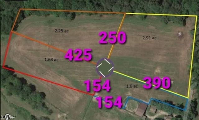 10097 March Rd NE, East Rochester, OH 44625 - map / location with property boundaries highlighted