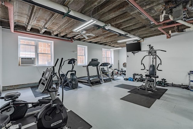 19201 Van Aken Blvd Unit 211, Shaker Heights, OH 44122 - workout area featuring cooling unit