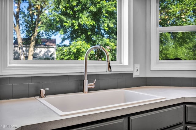 567 Westminster Cir, Akron, OH 44319 - kitchen view of a sink and light countertops