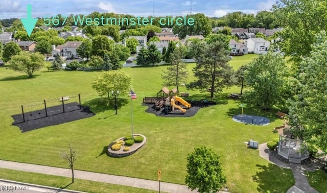567 Westminster Cir, Akron, OH 44319 - surrounding community with a residential view and a yard