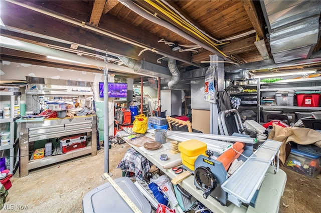 6086 N Wright St, Kingsville, OH 44048 - view of unfinished basement