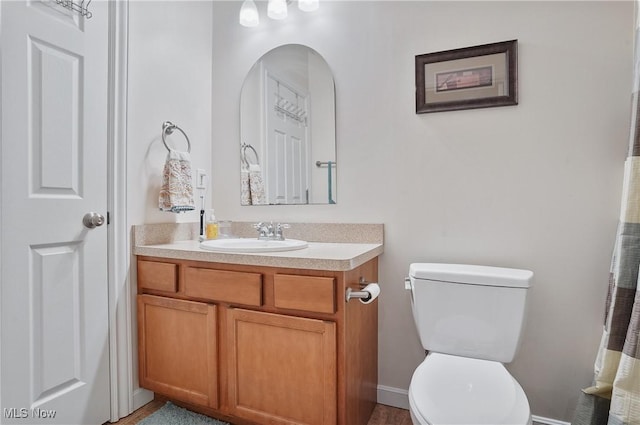 7305 Alexander Rd, Concord, OH 44077 - bathroom with vanity and toilet