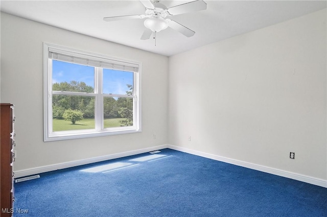 7305 Alexander Rd, Concord, OH 44077 - spare room featuring carpet floors and ceiling fan