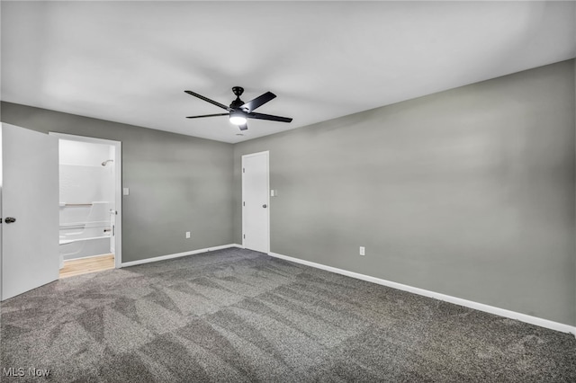 4928 Lane Rd, Perry, OH 44081 - unfurnished bedroom featuring carpet flooring and ceiling fan