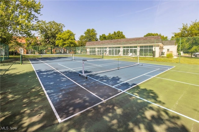2021 King James Pkwy Unit 214, Westlake, OH 44145 - view of tennis court with community basketball court