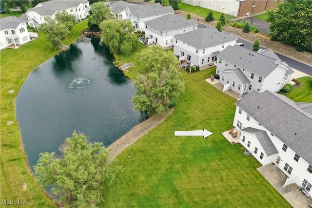 1315 Cascade Cir E, Canton, OH 44708 - aerial perspective of suburban area featuring a nearby body of water