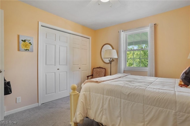 47688 Tomahawk Dr, Negley, OH 44441 - carpeted bedroom with a closet and baseboards