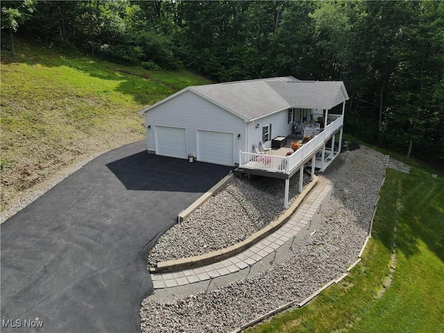47688 Tomahawk Dr, Negley, OH 44441 - aerial view of property and surrounding area with a heavily wooded area