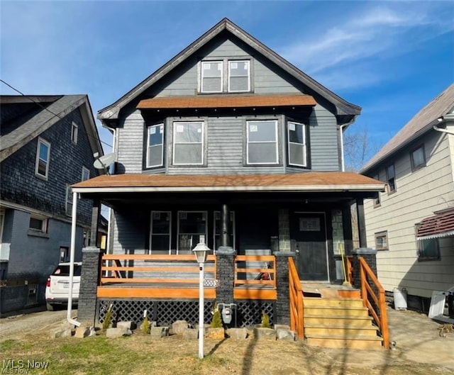 10003 Empire Ave, Cleveland, OH 44108 - traditional style home with a porch