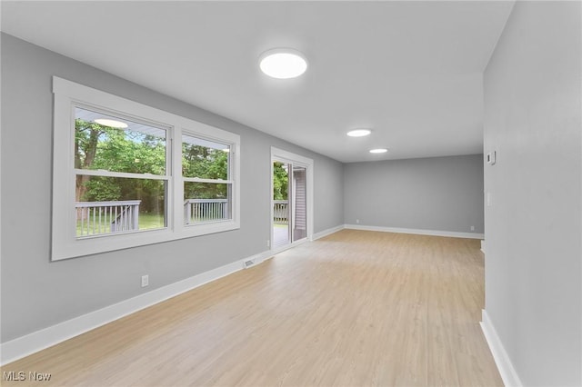 70 Maple St, Canfield, OH 44406 - unfurnished room featuring light wood-style flooring and baseboards