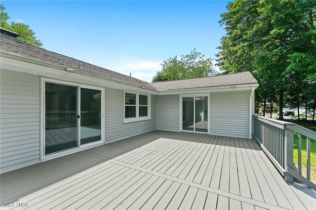 70 Maple St, Canfield, OH 44406 - view of deck
