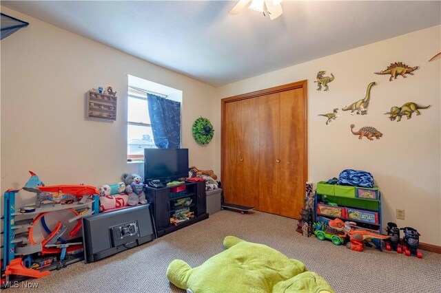 1715 High St, Louisville, OH 44641 - playroom with carpet