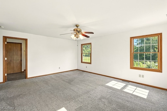 5105 E Sprague Rd, Independence, OH 44131 - carpeted spare room featuring a ceiling fan and a smoke detector