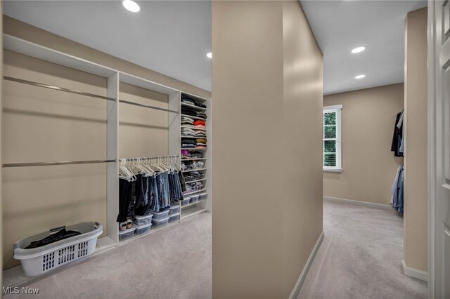 561 Willard Rd, Aurora, OH 44202 - spacious closet featuring carpet floors