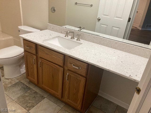 205 S Aspen Unit 4, Warren, OH 44484 - bathroom featuring vanity and toilet