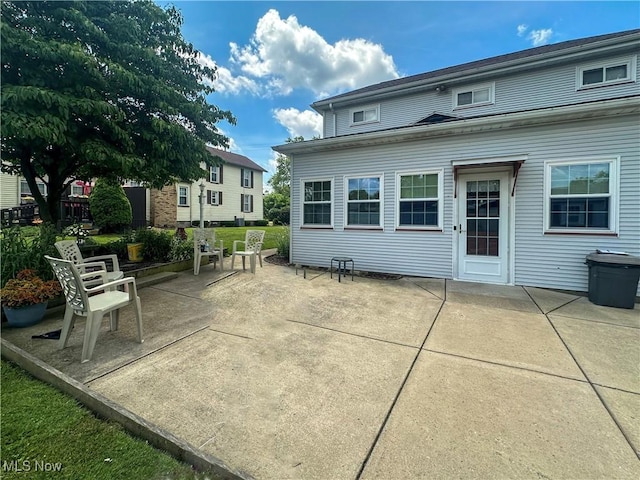30 Bond St, Niles, OH 44446 - rear view of property with a patio area
