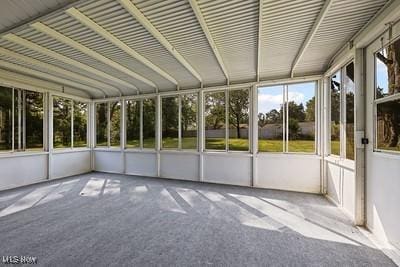 6265 Thunderbird Dr, Mentor, OH 44060 - view of unfurnished sunroom