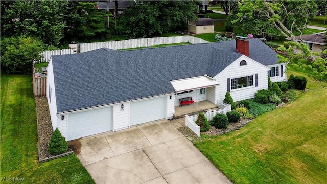 120 N Middle St, Columbiana, OH 44408 - view from above of property