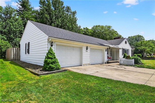 120 N Middle St, Columbiana, OH 44408 - garage featuring driveway